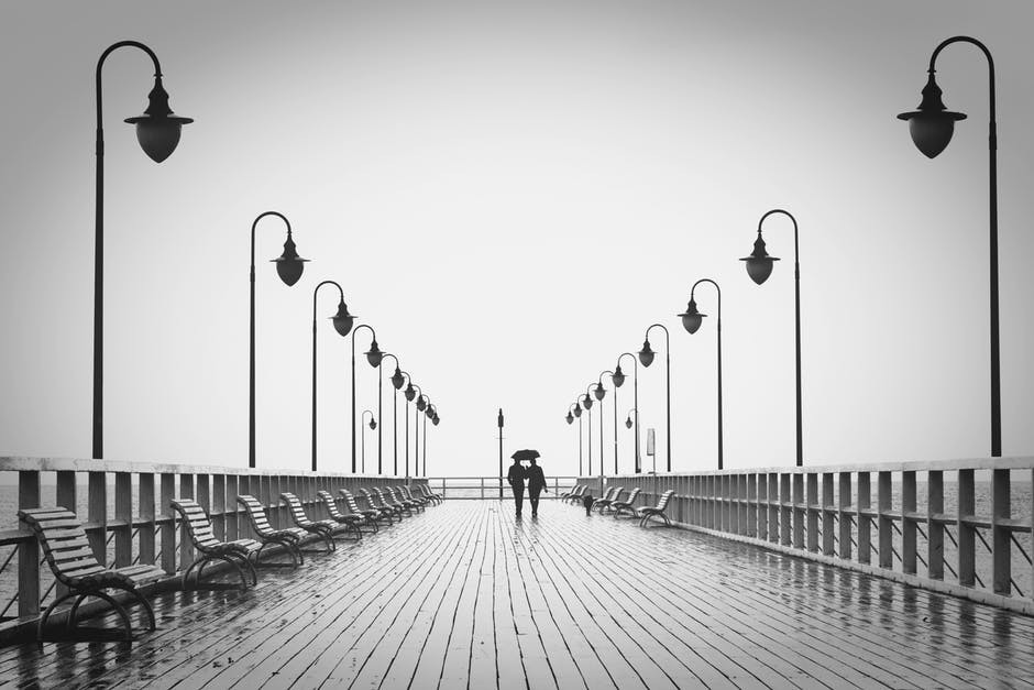 Happiness And Health - Couple on Bridge