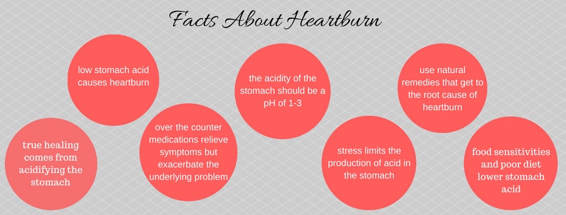 Facts About Heartburn Infographic