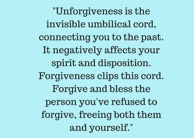 How To Heal A Broken Heart - Unforgiveness Quote