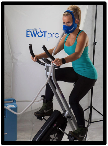 The Benefits Of EWOT - Girl On Bike With Oxygen