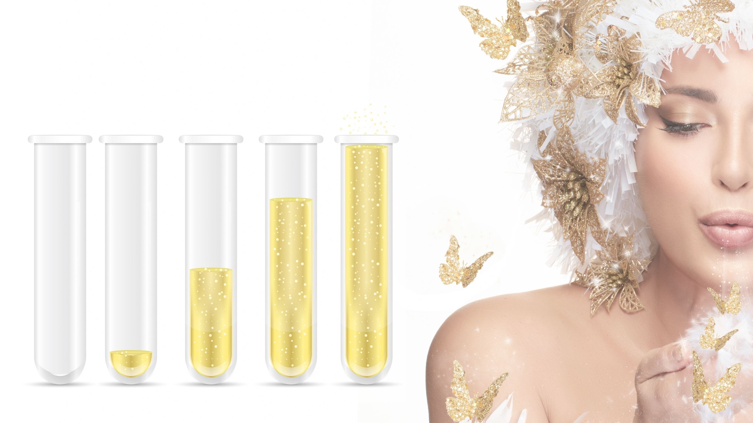 Empowering Women With Breast Cancer - Gold Lab Vials