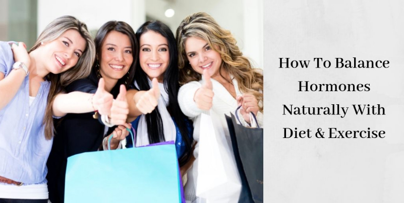 How To Balance Hormones Naturally - Four Women With Thumbs Up 
