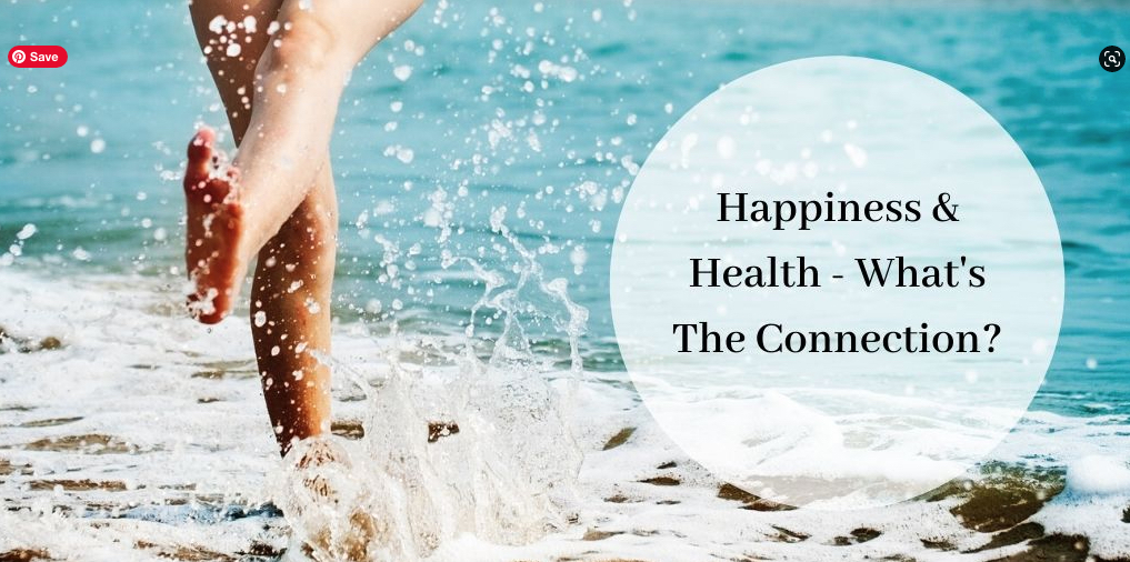 Happiness And Health - Woman in Ocean 