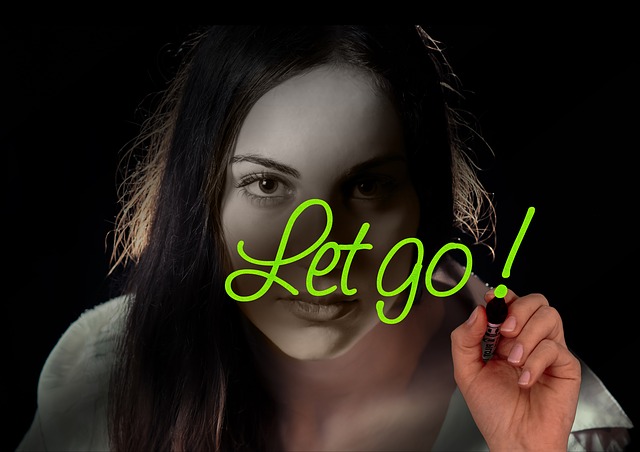 Stop Wasting Your Time - Graphic That Says Let Go 