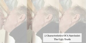 5 Characteristics Of A Narcissist: The Ugly Truth - Man Kissing Himself in Mirror