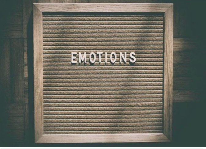 What Is The Difference Between A Narcissist & A Sociopath - The Word "Emotions" On A Board