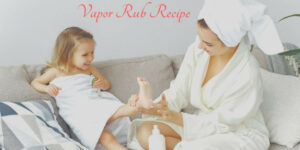 DIY Vapor Rub Recipe - Graphic