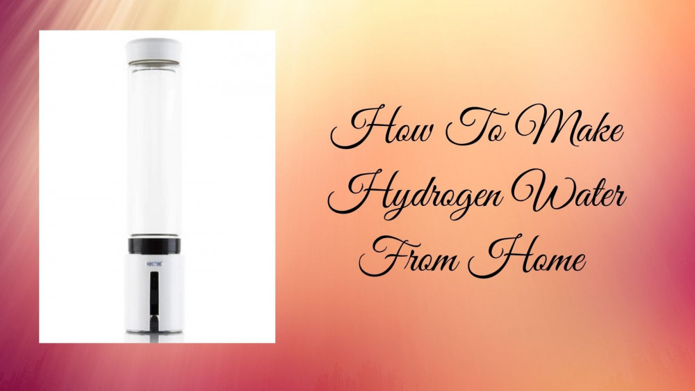 How To Make Hydrogen Water - Promolife Hydrogen Water Generator
