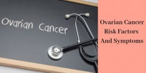 the words "ovarian cancer" on chalkboard